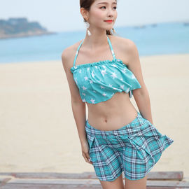 Two Pieces Latest Design Girl Sexy High Waist Girls Swimwear