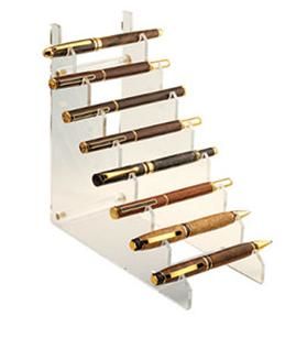 High Transparent Ladder Shape Acrylic Pen Holder