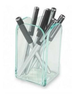 High Quality Acrylic Pen Holder With Fashion Shape